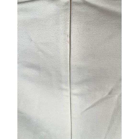 ALEXIS Tracee Long Sleeve High Neck Drape Twist Tie White Mini Dress Size XS - Picture 9 of 14